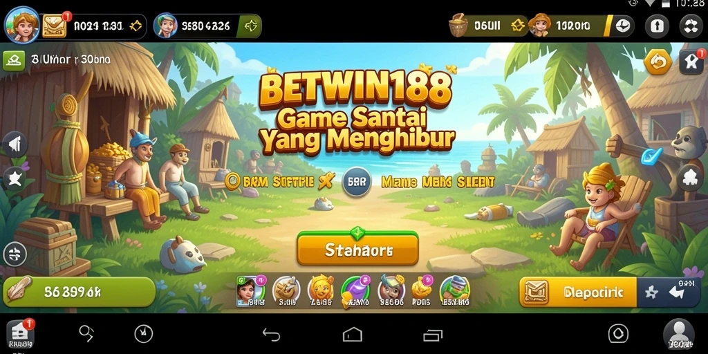 Screenshot BETWIN188 menampilkan gameplay santai yang menghibur dan menarik.