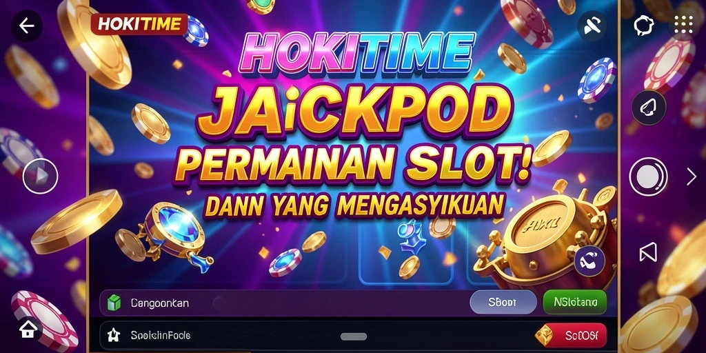 Tampilan gameplay HOKITIME yang menakjubkan dengan berbagai mesin Slot.