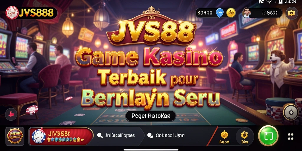 Tampilan gameplay seru dan menarik dari JVS88 yang siap menggugah semangat bermain.
