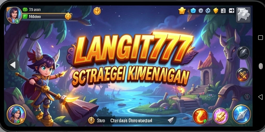 Tampilan screenshot LANGIT777 yang menampilkan momen strategis dalam gameplay.
