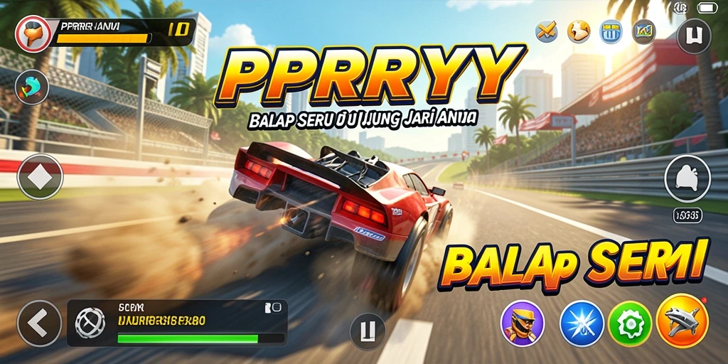 Gameplay PPRRYY yang mendebarkan dan penuh warna.